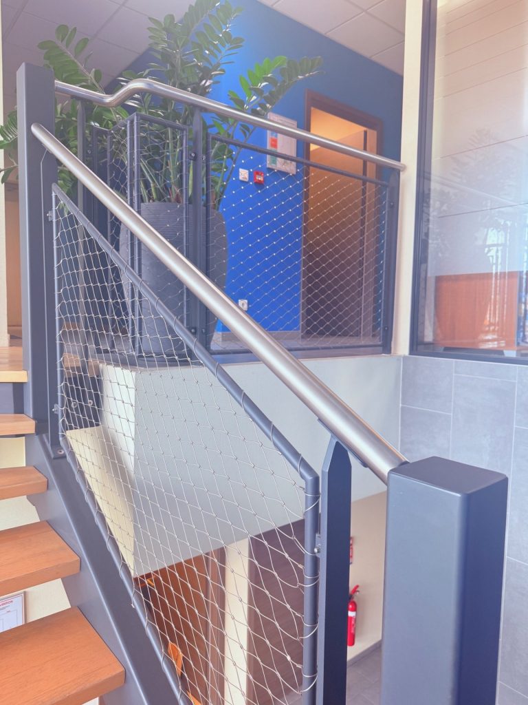 Escalier métallique